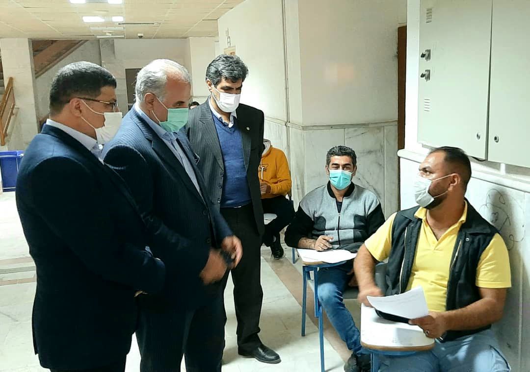 برگزاری آزمون متمرکز حمل و نقل مواد خطرناک در مازندران