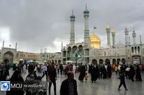 حال و هوای فروردین ۱۴۰۲ در حرم بانوی کرامت