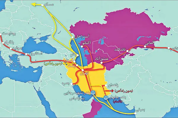 کریدور شمال-جنوب: پاسخ استراتژیک ایران به تحریم ها و فشارهای اقتصادی غرب