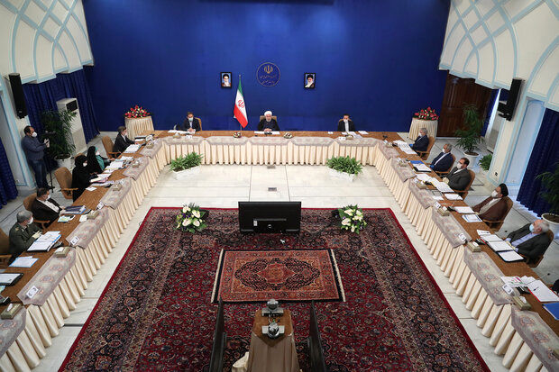 برگزاری جلسه فوق العاده هیات دولت در مورد بررسی بودجه سال ۱۴۰۰ با حضور روحانی