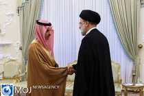 دیدار وزیر خارجه عربستان سعودی با رئیسی