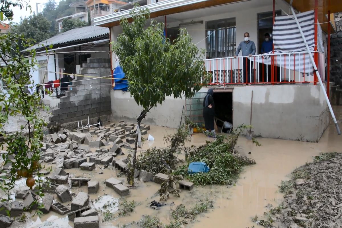 خسارت سیلاب به 25 واحد‌ مسکونی در شهر زیرآب