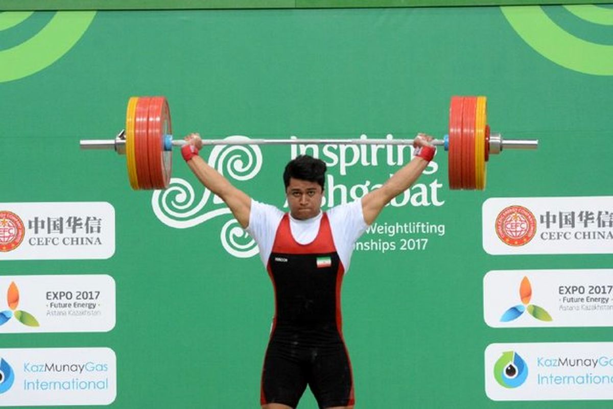 نایب قهرمان وزنه برداری آسیا: از عملکردم راضی نیستم