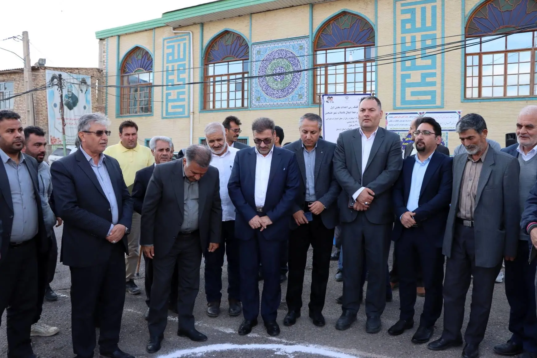 کلنگ‌زنی پروژه جمع‌آوری و انتقال فاضلاب شهر هشجین
