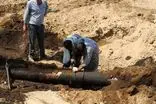  نشتی خط لوله ۱۲ اینچ ارسالی واحد بهره‌برداری لب سفید رفع شد