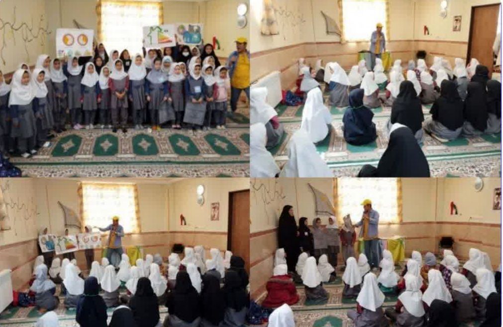 برگزاری اولین برنامه آموزشی مدیریت صحیح مصرف برق در مدارس شهرستان کهک 