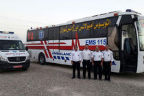 ۳ اتوبوس آمبولانس در نقاط پرتردد تهران مستقر شد