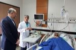 وزیر امور خارجه از دیپلمات مجروح حمله رژیم صهیونیستی به سفارت ایران عیادت کرد