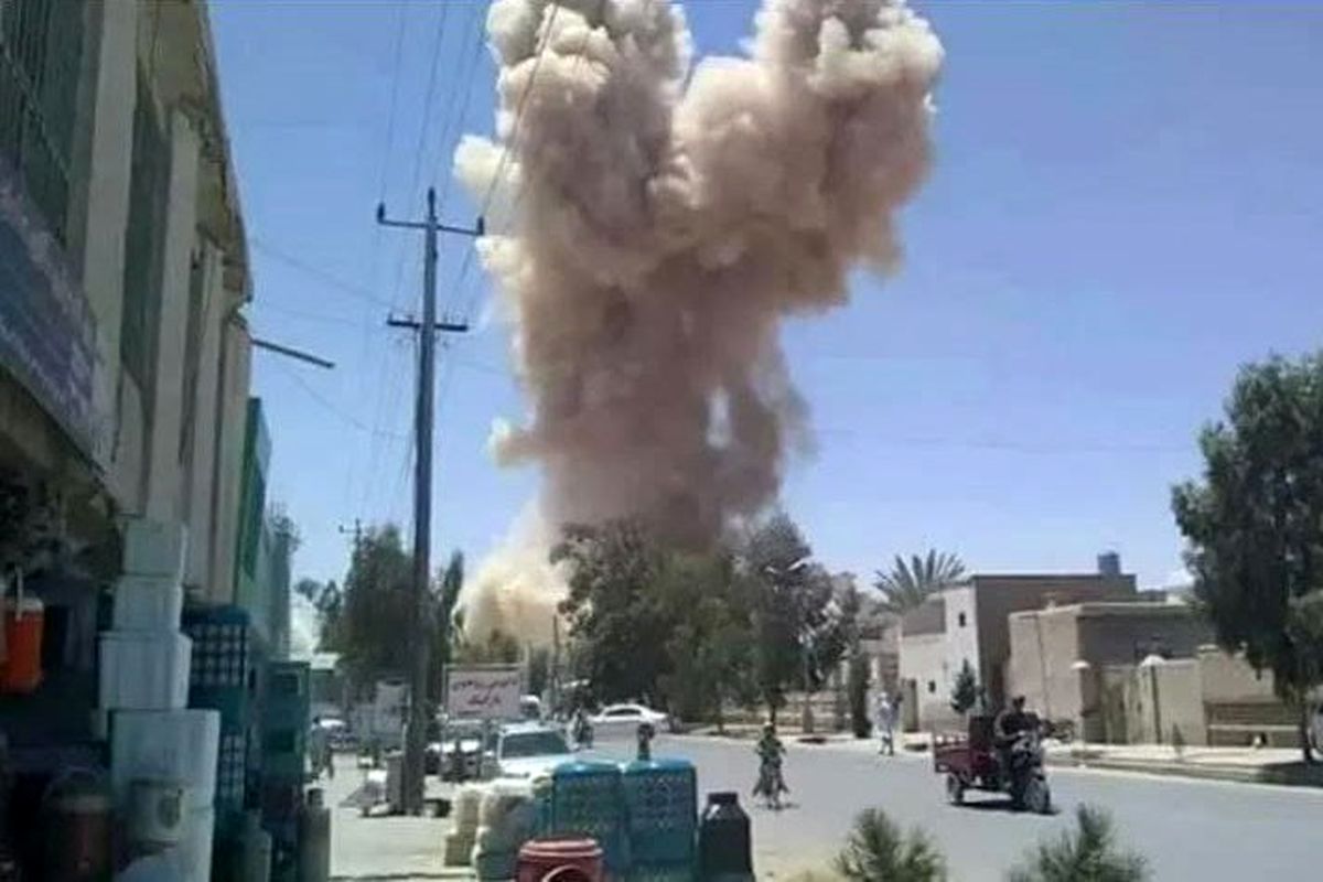 Explosion rocked Kabul