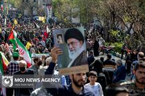 خروش ایران اسلامی در حمایت از مردم مظلوم فلسطین در راهپیمایی روز جهانی قدس + فیلم و تصاویر