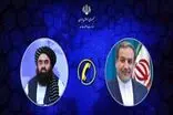 تماس تلفنی وزیر امور خارجه حکومت افغانستان با وزیر امور خارجه ایران