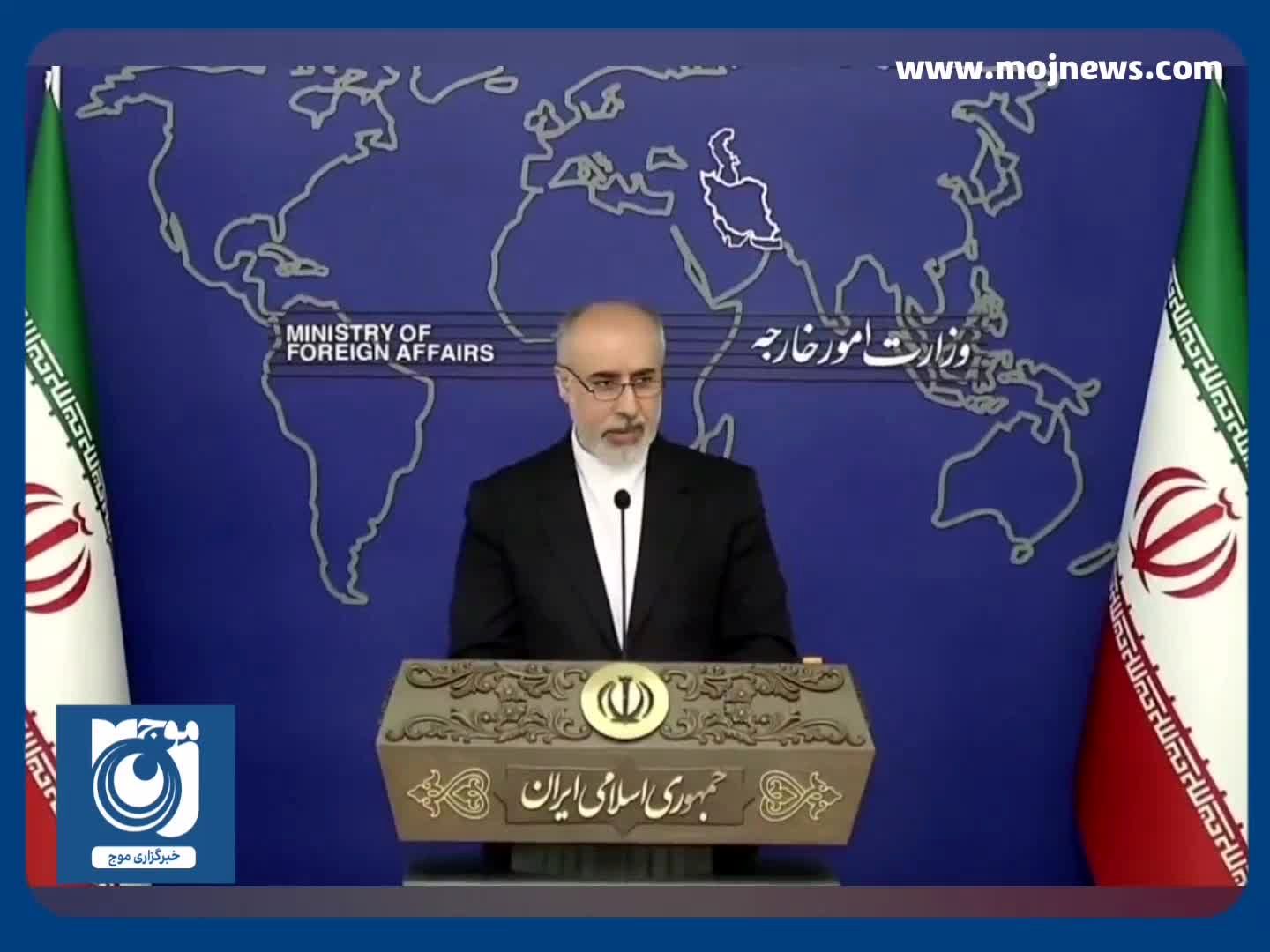 واکنش سخنگوی وزارت امورخارجه به تعرض سفارت ایران در پاریس + فیلم