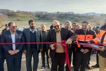 بهره‌برداری از پروژه روکش آسفالت راه روستایی کلکین و سیاب درویش شهرستان ملکشاهی