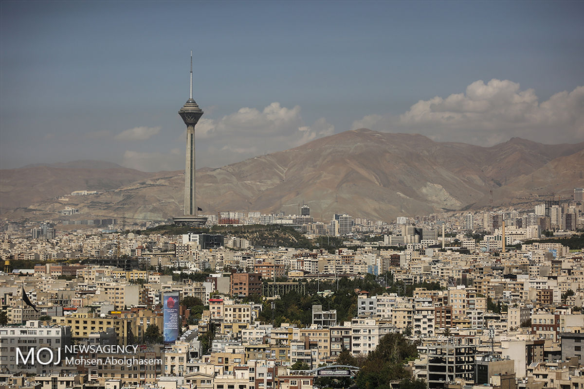 کیفیت هوای تهران ۳۱ فروردین ۹۹/ شاخص کیفیت هوا به ۵۷ رسید