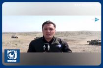 رزمایش نظامی ارتش آذربایجان در نزدیکی مرزهای ایران + فیلم