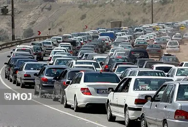 ترافیک سنگین در چالوس و آزادراه تهران-شمال ادامه دارد