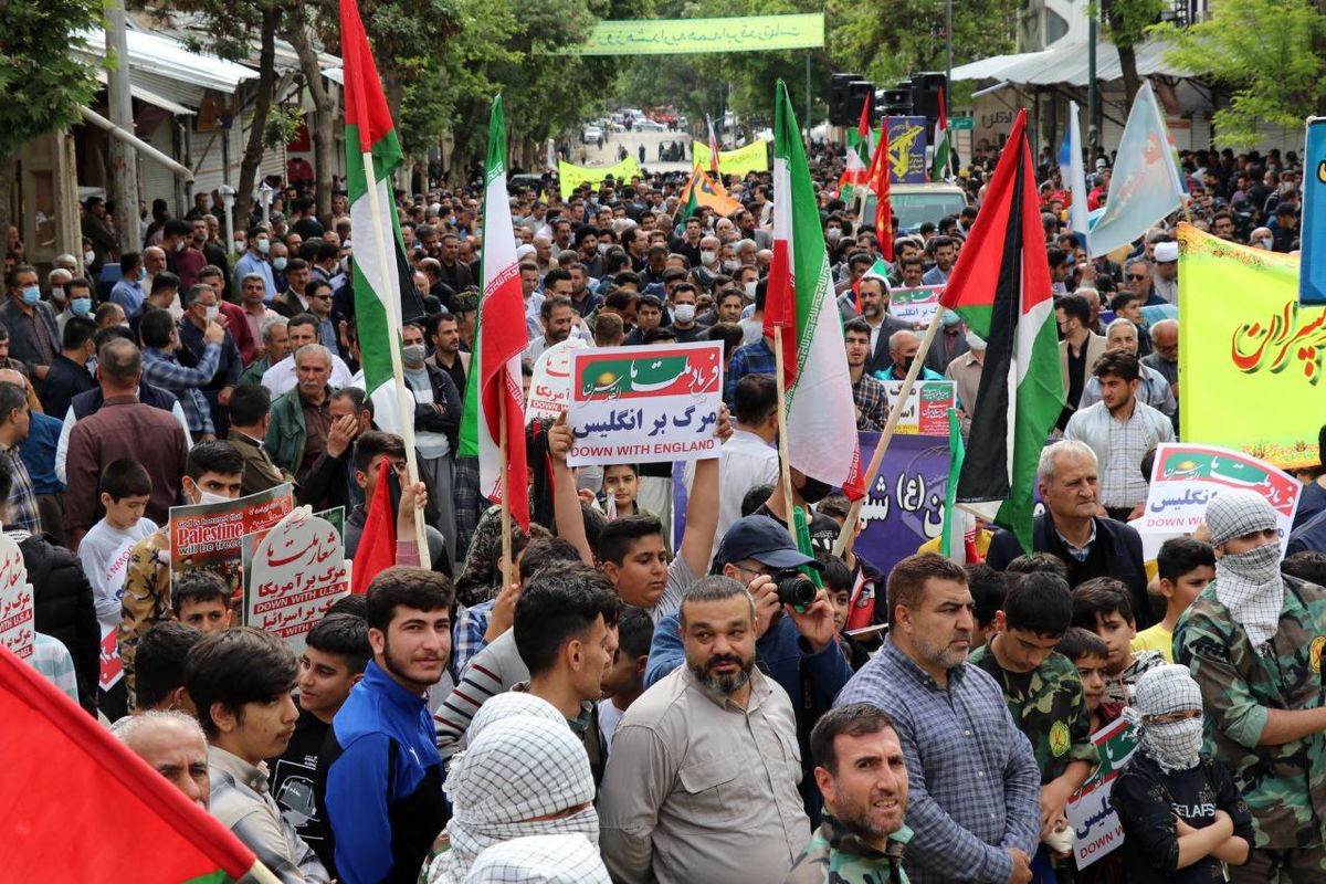 راهپیمایی حمایت از مردم فلسطین در تبریز برگزار خواهد شد