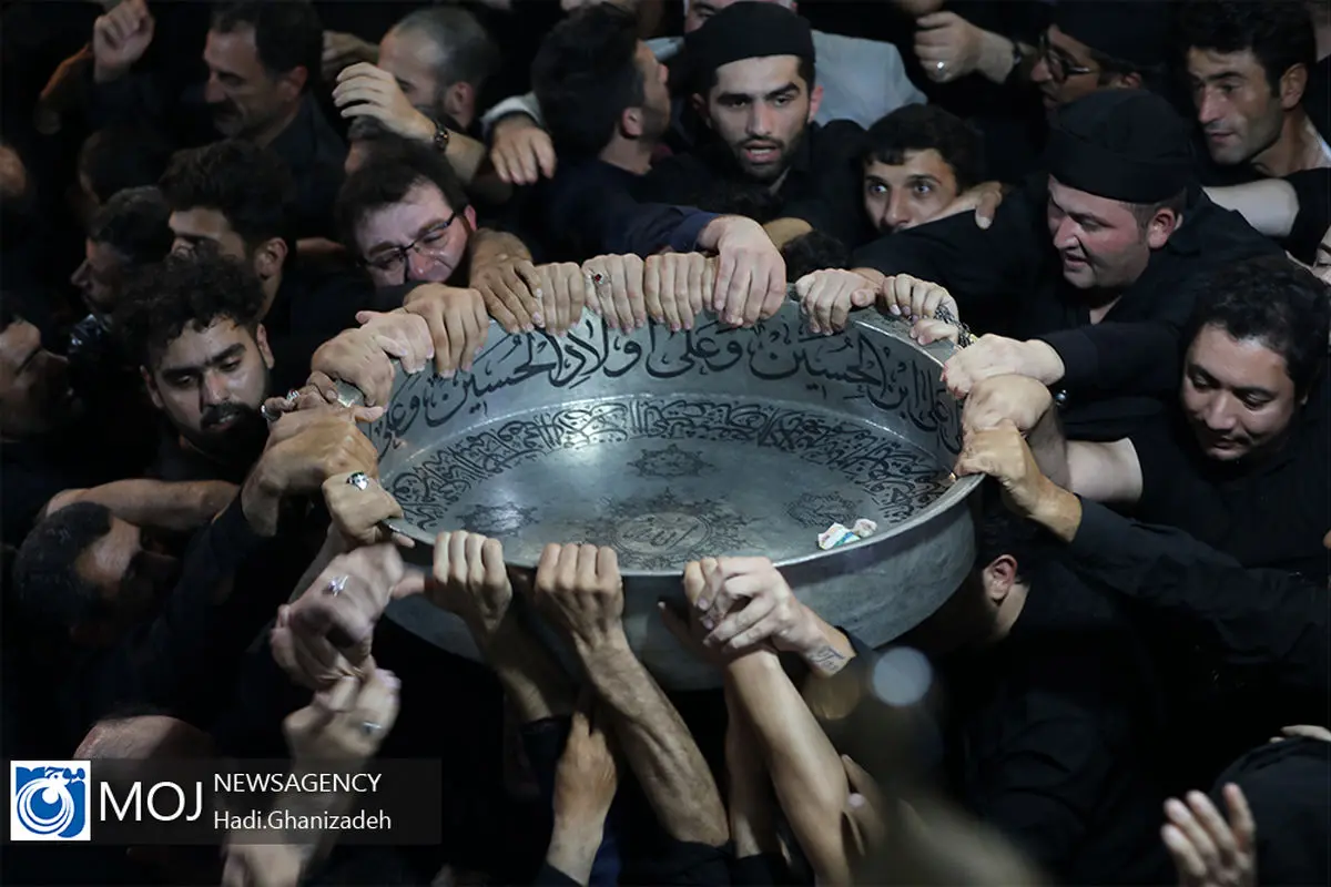 برگزاری مراسم طشت گذارای وبرنامه های ماه محرم دراردبیل