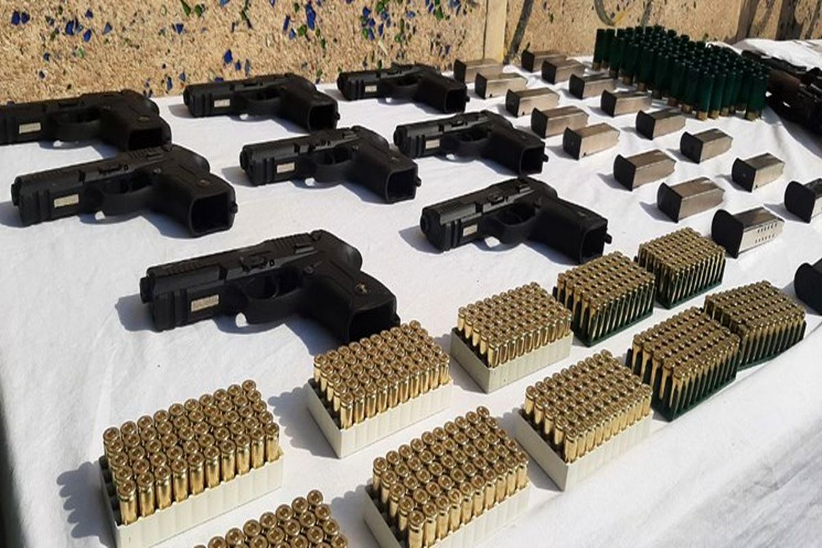 ۱۰۲ قبضه اسلحه غیرمجاز در خوزستان کشف شد