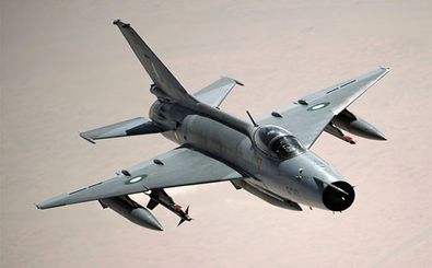 سقوط جنگنده نیروی هوایی ارتش