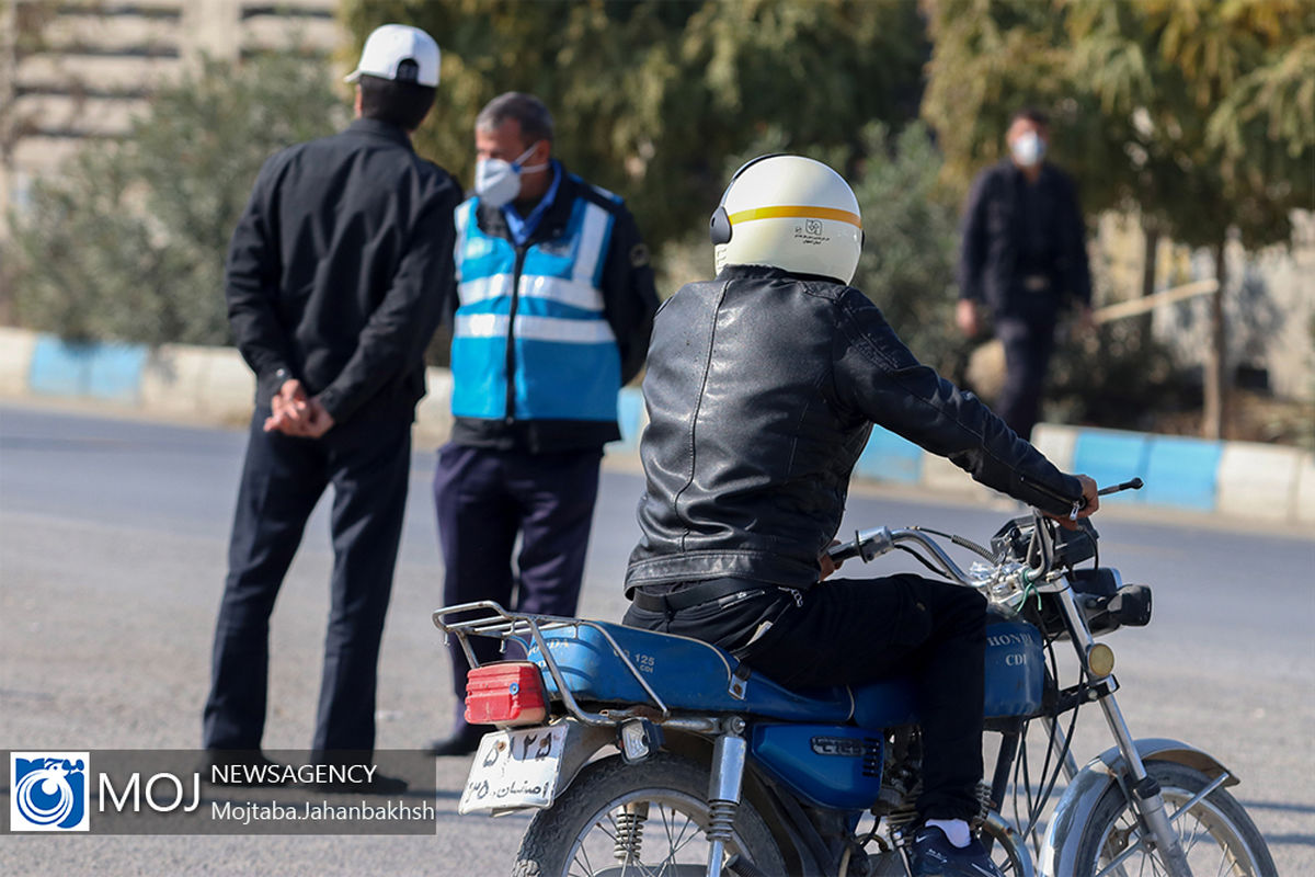 پلیس راهور تردد موتورسیکلت ها از تونل های تهران را ممنوع کرد