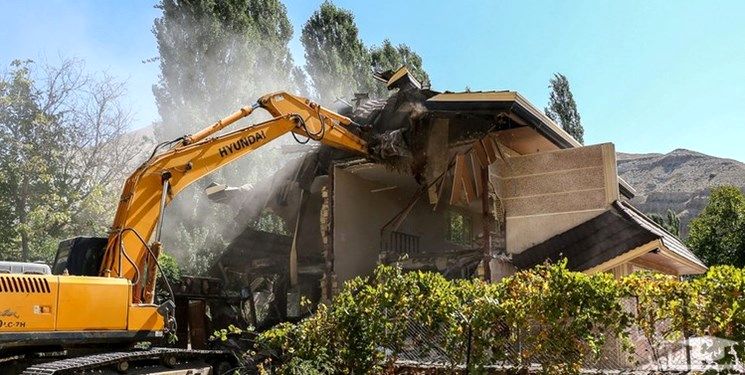 حکم تخریب 13 ساختمان در حاشیه رودخانه چالوس صادر شد