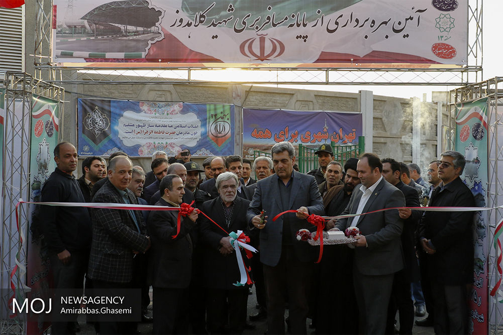 افتتاح و بهره برداری از چندین پروژه شهری با حضور شهردار تهران