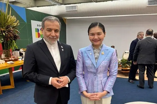 وزیر مشاور نخست وزیر تایلند با عباس عراقچی دیدار و گفتگو کرد