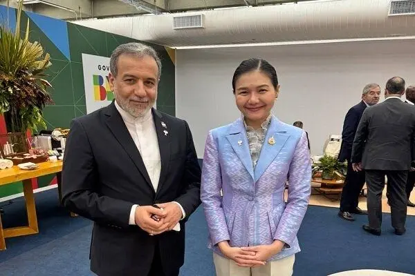 وزیر مشاور نخست وزیر تایلند با عباس عراقچی دیدار و گفتگو کرد