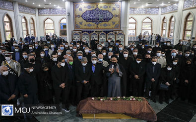 مراسم تطهیر و اقامه نماز بر پیکر محمدرضا شجریان در بهشت زهرا برگزار شد/تشییع و تدفین در مشهد فردا 