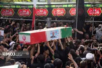 تشییع و تدفین شهیدان «باقری» و «محرابی» در بهشت زهرا (س)