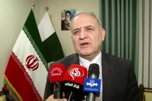 سفیر ایران از حمایت‌های پاکستان در زمان حمله اسرائیل به کشورمان قدردانی کرد