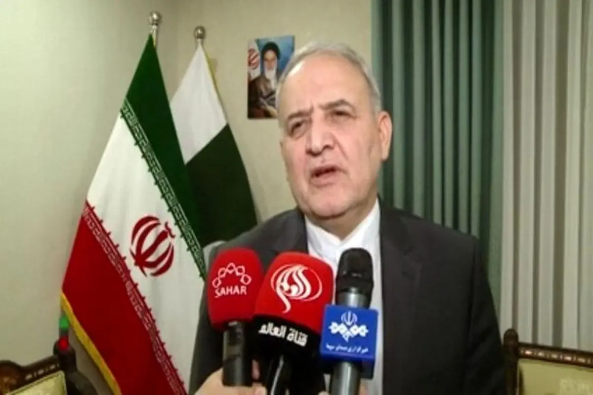 سفیر ایران از حمایتهای پاکستان در زمان حمله اسرائیل به کشورمان قدردانی کرد