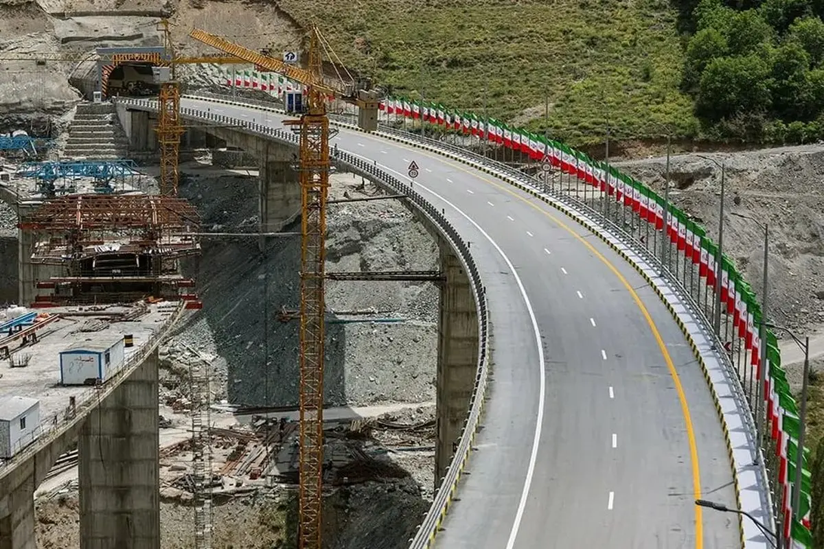 آزادراه تهران – شمال از ساعت ۶ صبح فردا باز میشود