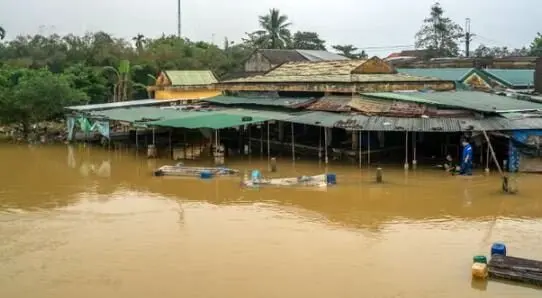 مرگ ۹۰ نفر در سیل و رانش زمین ویتنام