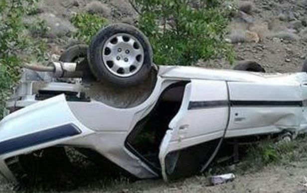 2 کشته و یک مجروح در اثر واژگونی سواری پژو در سمیرم