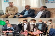 دیدار فرماندار آبیک با سالمندان در سرای سالمندان شهید شیخ حسنی  شهرستان آبیک
