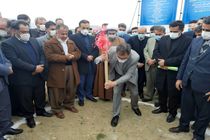 عملیات ساخت تصفیه خانه آب کامیاران با حضور استاندار کردستان آغاز شد