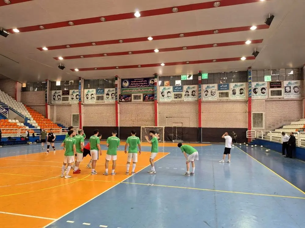 نهمین اردوی تیم ملی فوتسال ناشنوایان کشور در مشهد در حال برگزاری است
