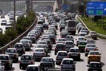 آخرین وضعیت ترافیکی کشور/ ترافیک نیمه سنگین در آزاد راه تهران-کرج
