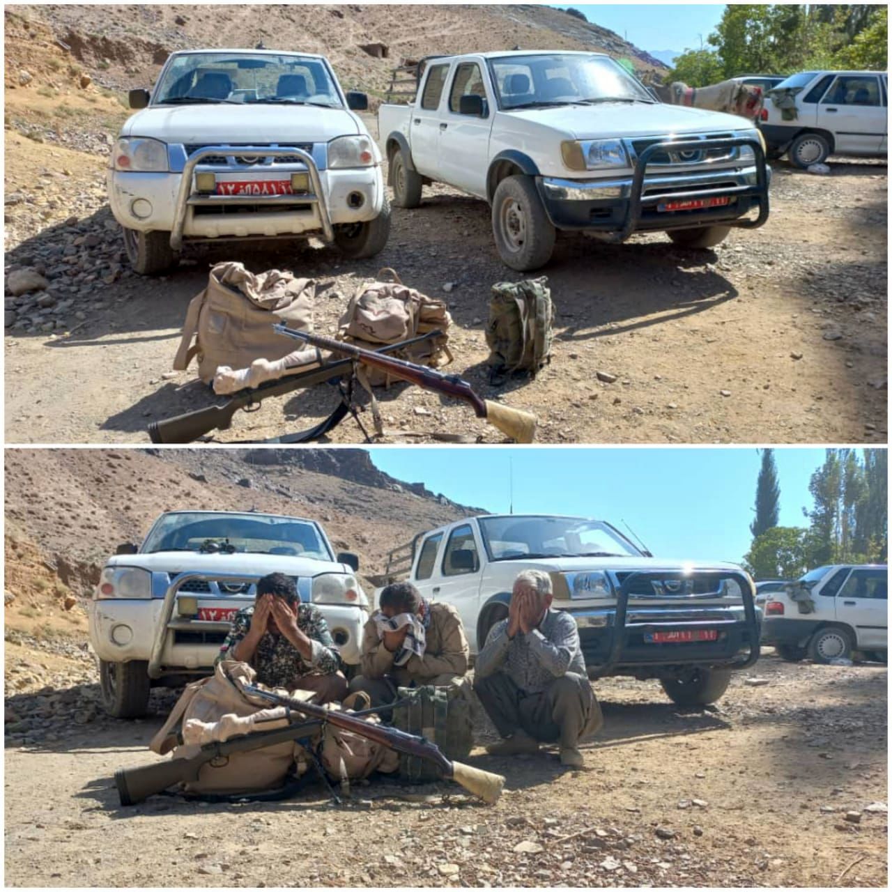 دستگیری 4 متخلف شکار و صید در منطقه حفاظت شده قمصر و برزک