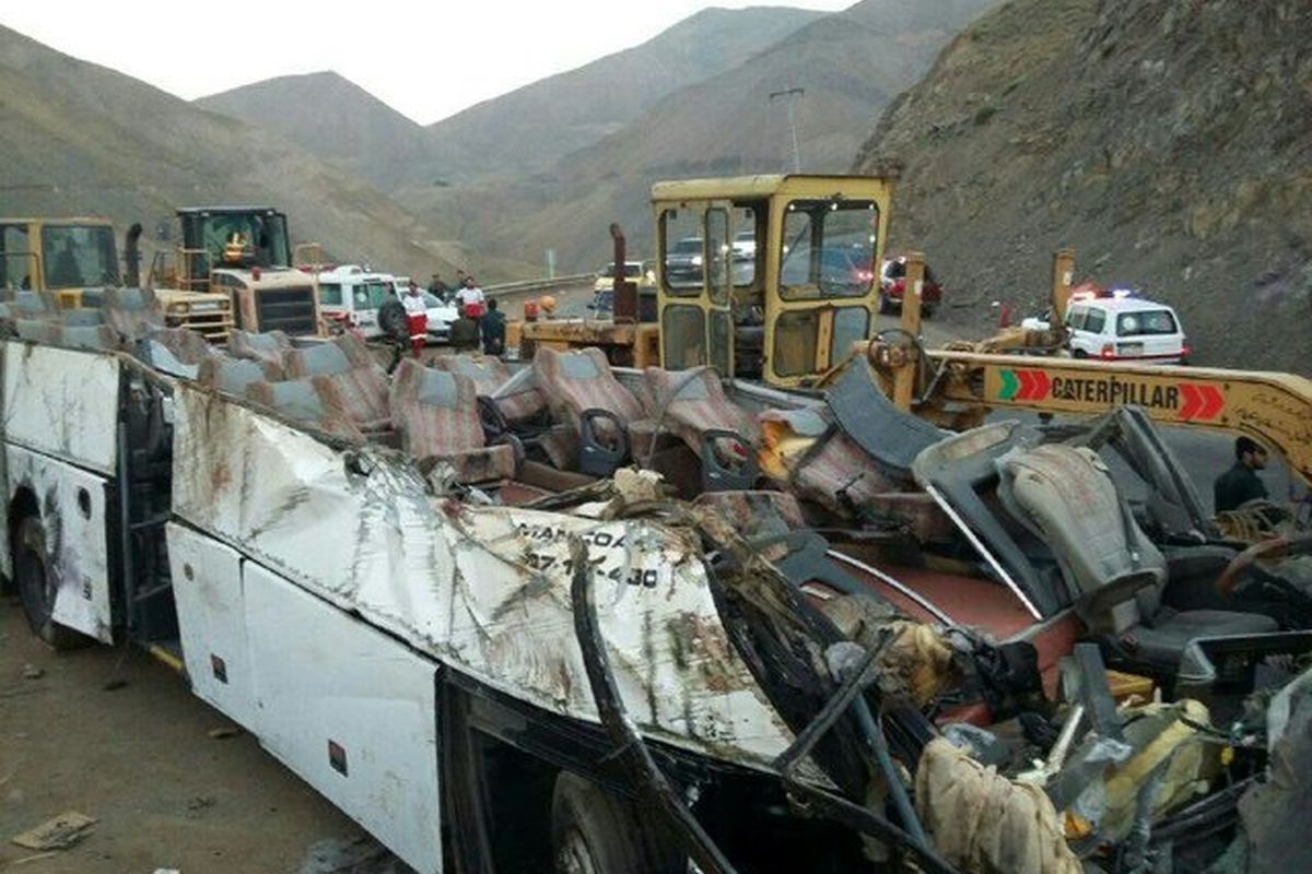 اسامی جانباختگان حادثه رانندگی جاده چالوس اعلام شد