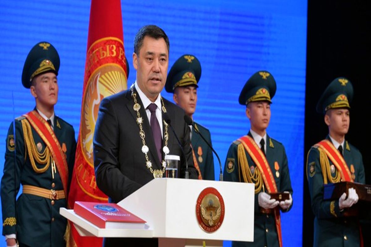 مراسم تحلیف رئیس جمهور قرقیزستان با حضور مقامات برگزار شد