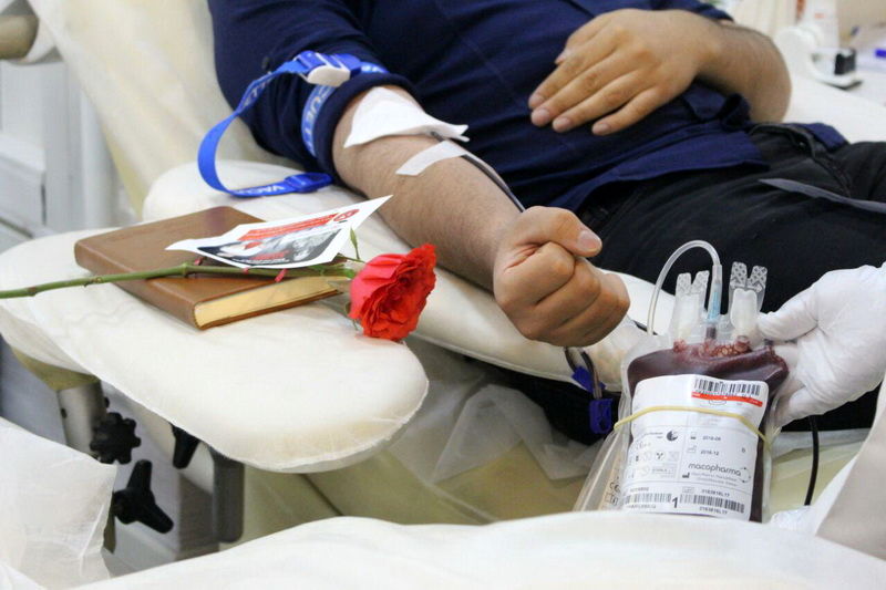 رشد ۲۲ درصدی اهدای خون نسبت به سال گذشته در اصفهان / اهدای خون364 نفردر اربعین حسینی