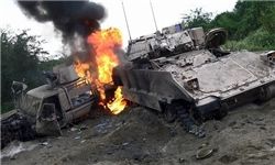 کشته شدن 2 نظامی سودانی و انهدام 4 خودروی آنها در غرب یمن