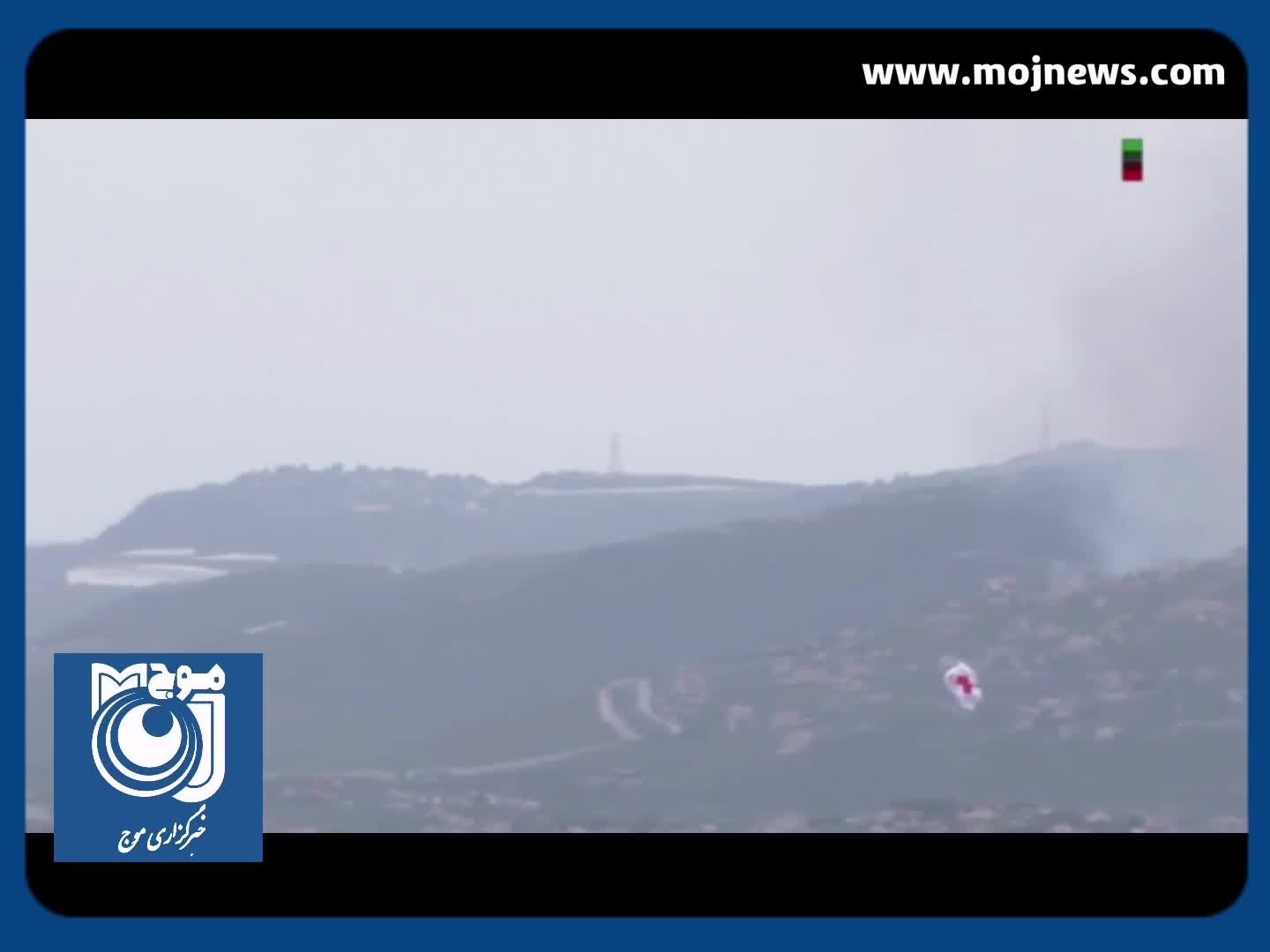  حمله رژیم صهیونیستی به مرز لبنان با بمب‌های فسفری + فیلم