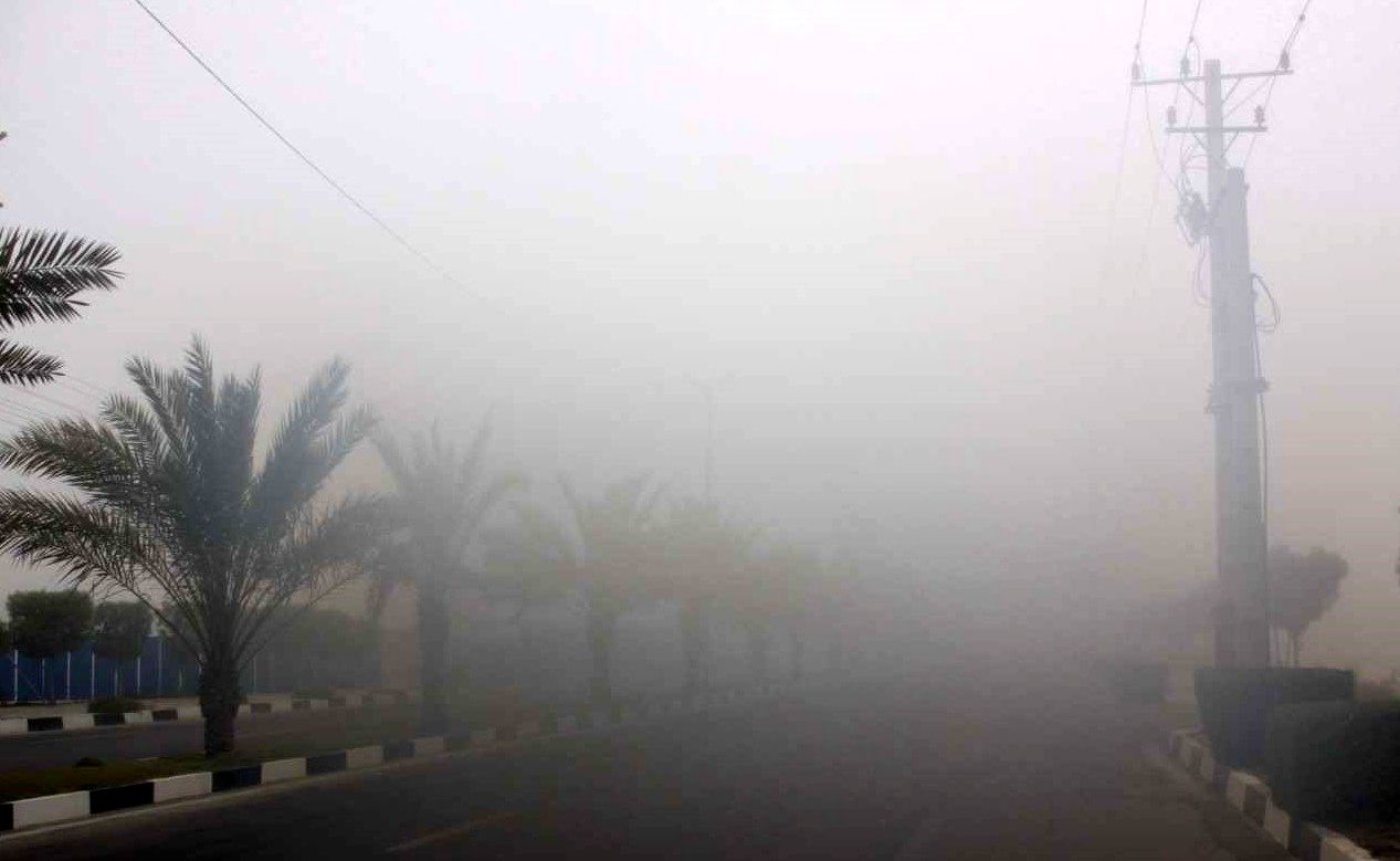 مه گرفتگی در بندرعباس و قشم شعاع دید را به 50 متر کاهش داد