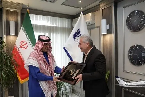  سفیر عربستان با مدیرعامل ایران ایر دیدار کرد
