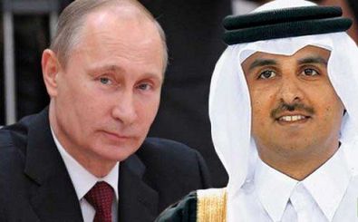 رئیس‌جمهوری روسیه با امیر قطر دیدار کرد