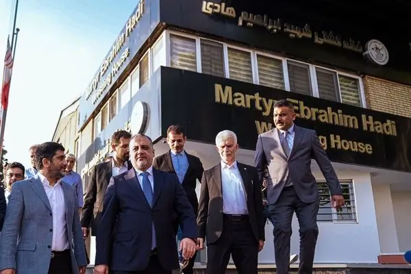 وزیر ورزش عراق در فدراسیون کشتی حضور یافت